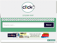 Tablet Screenshot of clickinternet.com.br